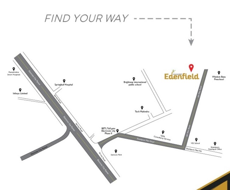 Mahaveer Edenfield Location Image