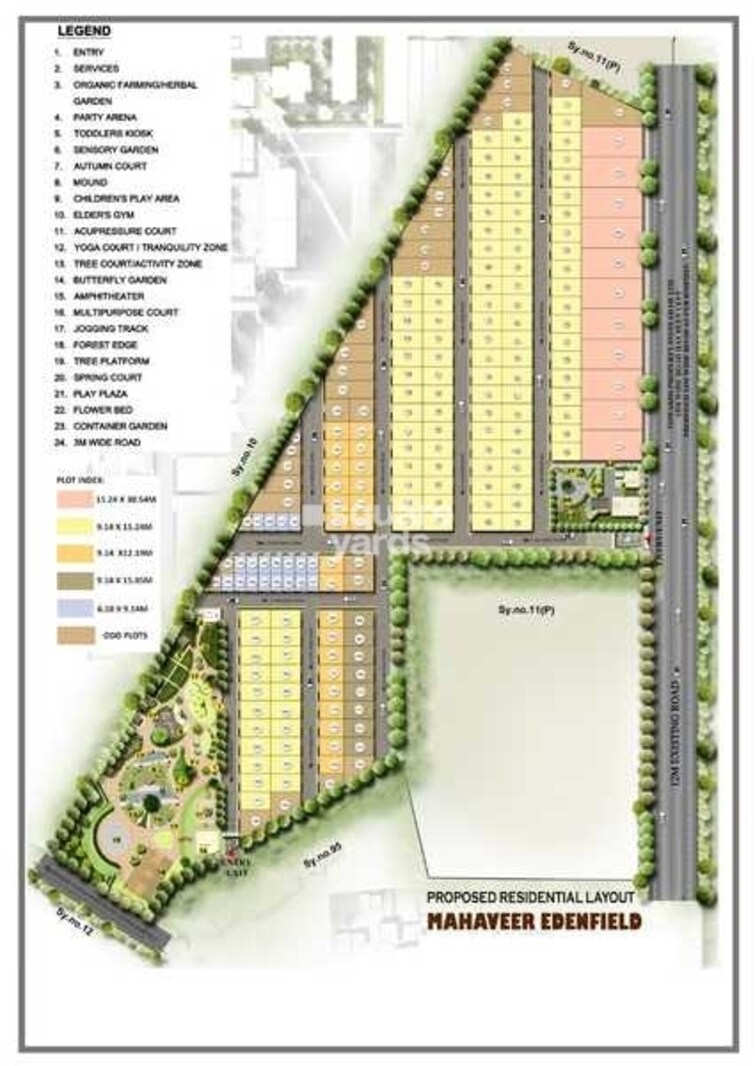 Mahaveer Edenfield Master Plan Image