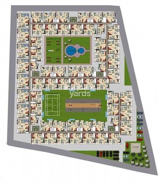 Mahaveer Galaxy Apartment Master Plan 1