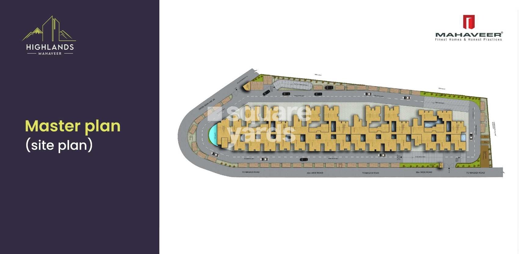 Mahaveer Highlands Master Plan Image