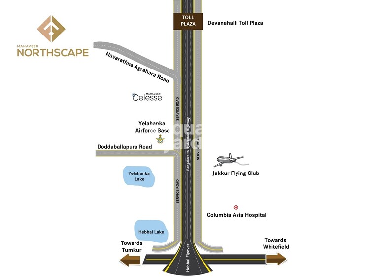 Mahaveer Northscape Location Image