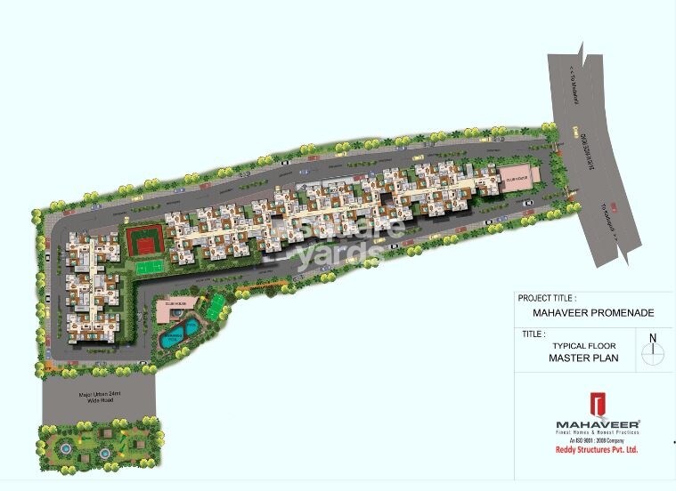 Mahaveer Promenade Bangalore Master Plan 1