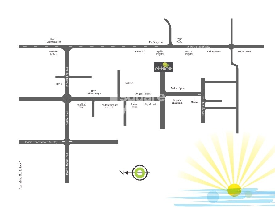 Mahaveer Riviera Location Image