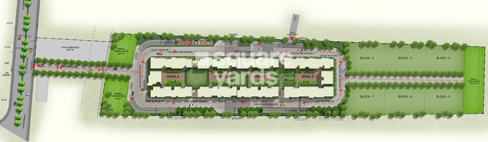 Mahaveer Sitara Master Plan Image