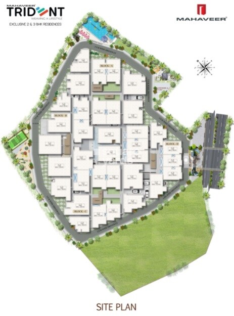 Mahaveer Trident Master Plan Image