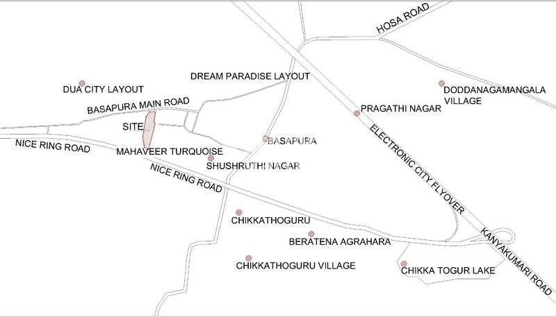 Mahaveer Turquoise Location Image