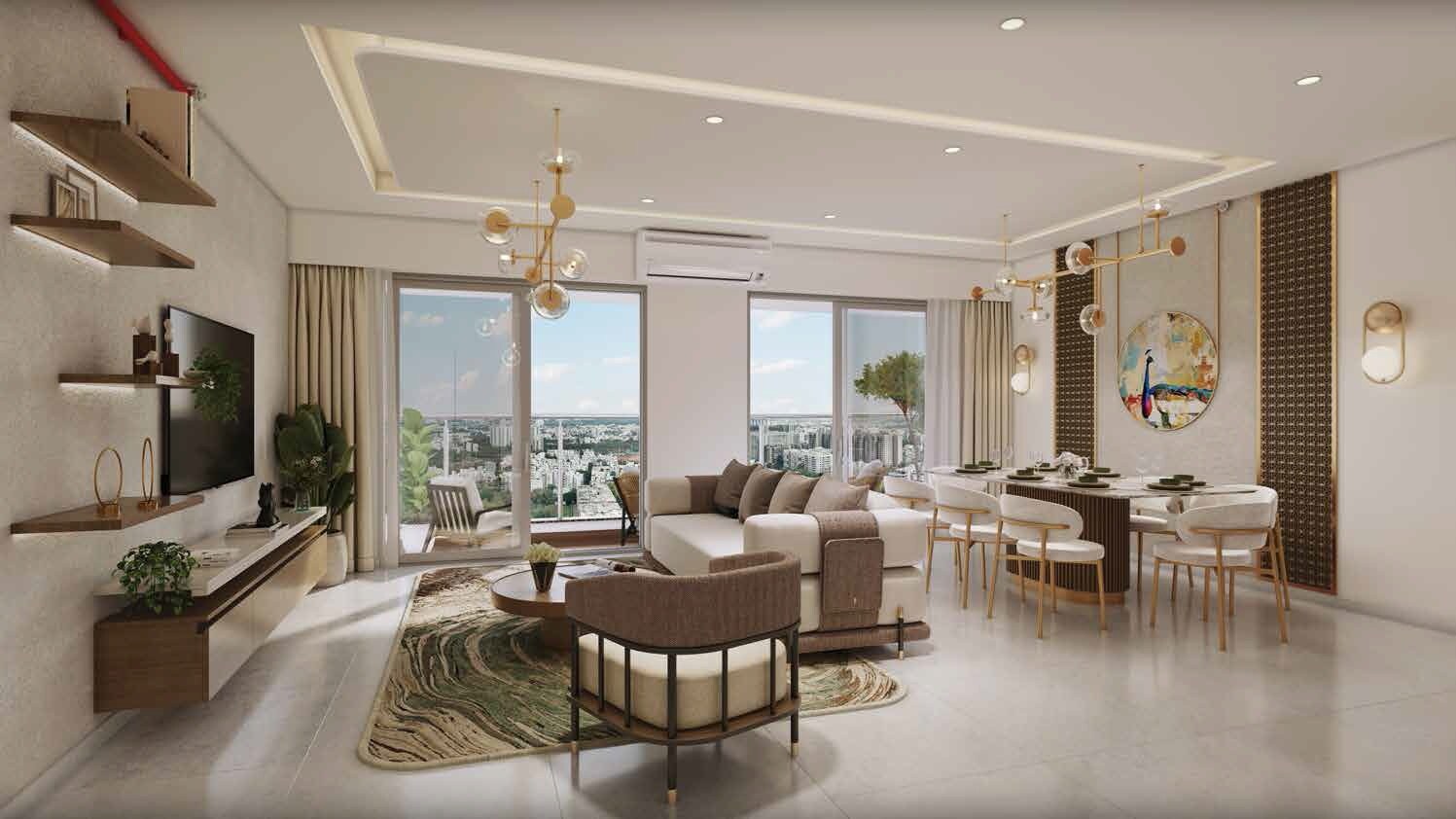 Mahindra Blossom Apartment Interiors 1