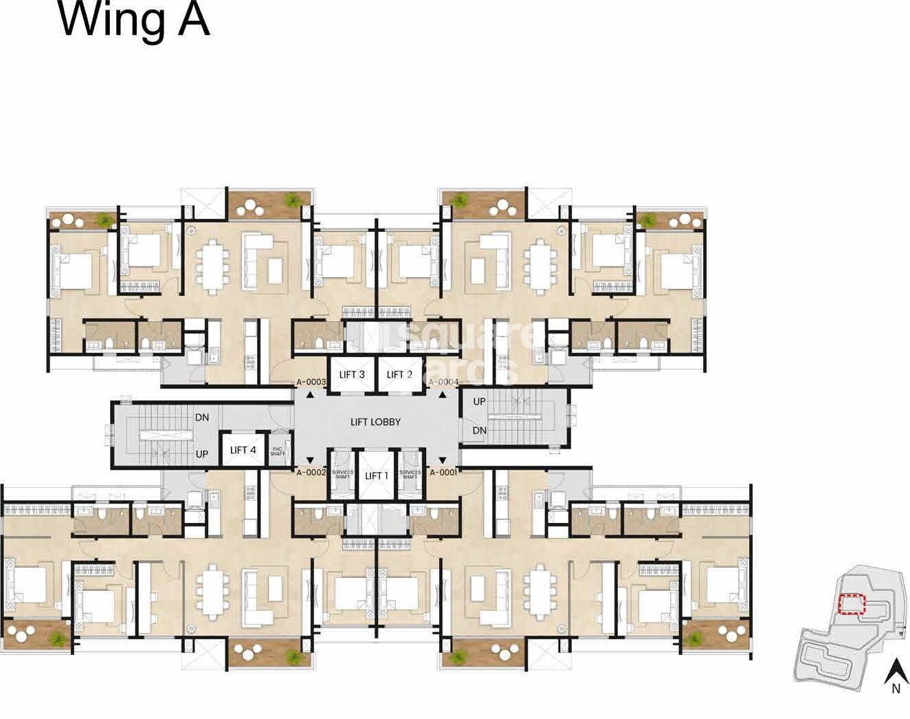 Mahindra Eden Floor Plans 1