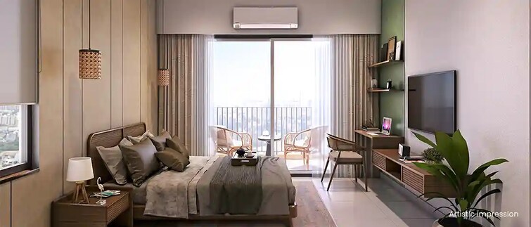 Mahindra Newhaven Apartment Interiors 1