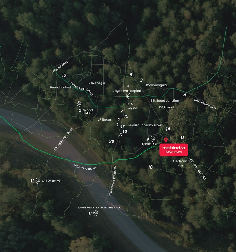 Mahindra Newhaven Location Image