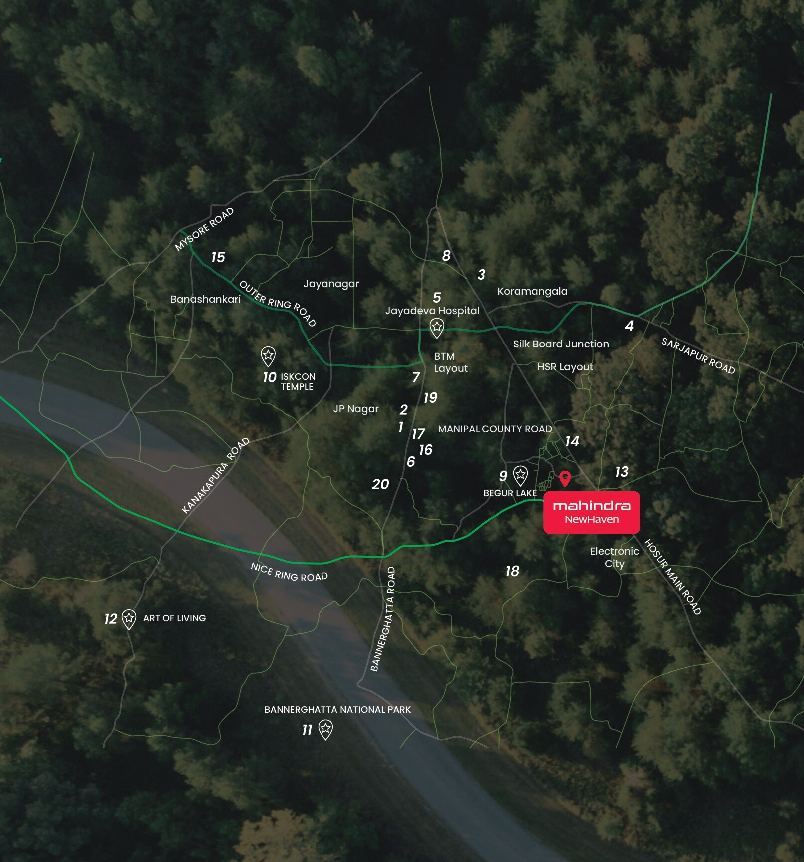 Mahindra Newhaven Location Image