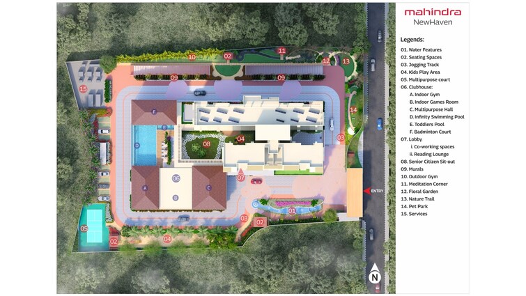 Mahindra Newhaven Master Plan Image