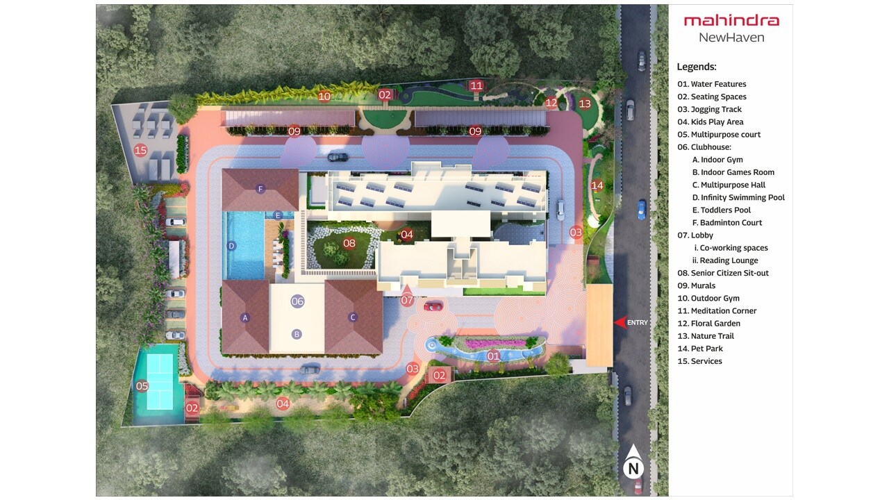 Mahindra Newhaven Master Plan Image