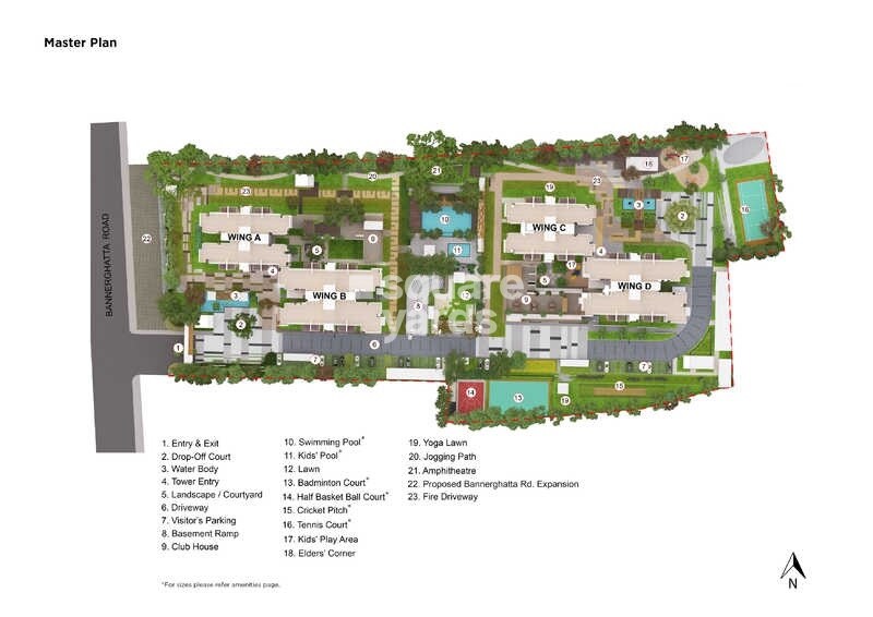 Mahindra Windchimes Master Plan Image