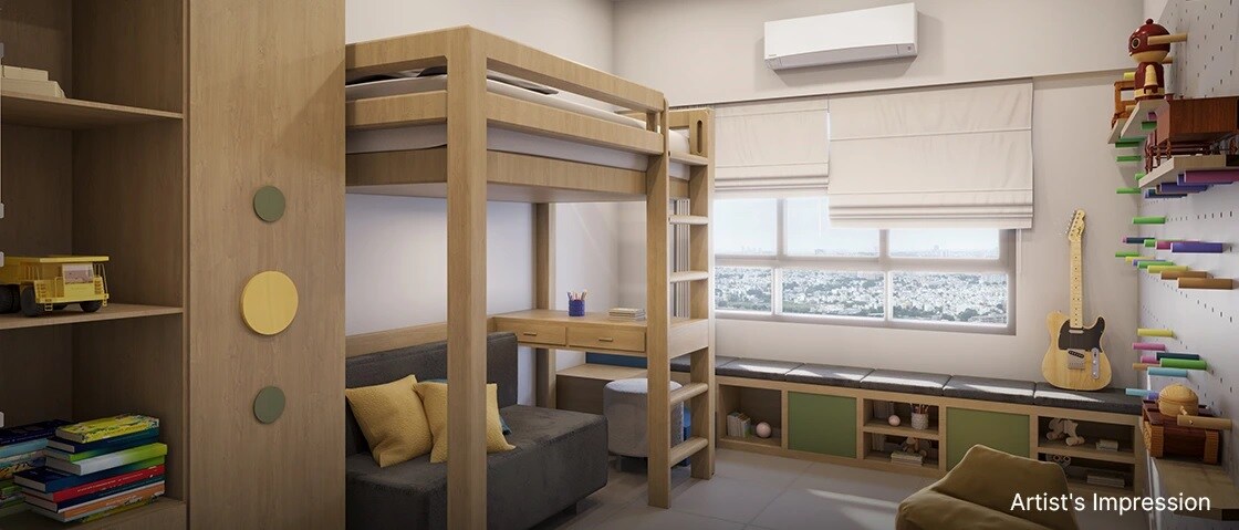 Mahindra Zen Apartment Interiors 5