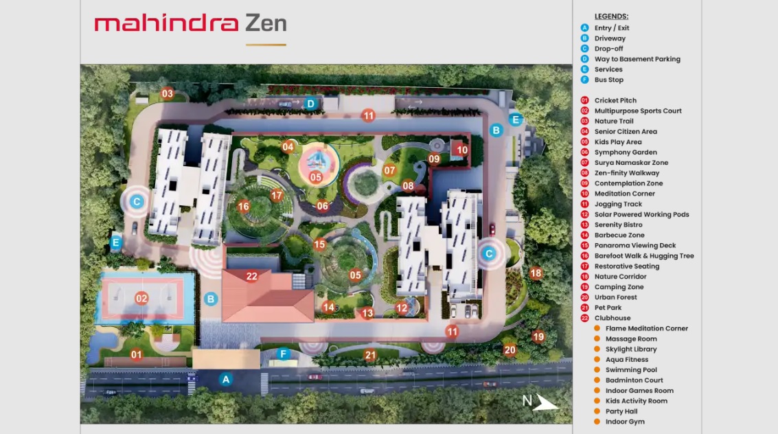 Mahindra Zen Master Plan Image