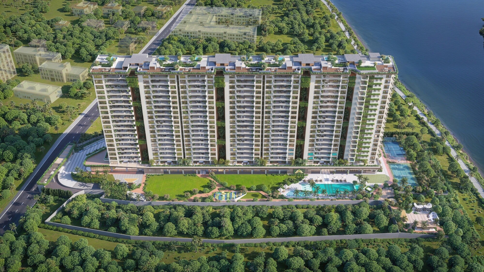 MAIA Pelican Gardens Tower View