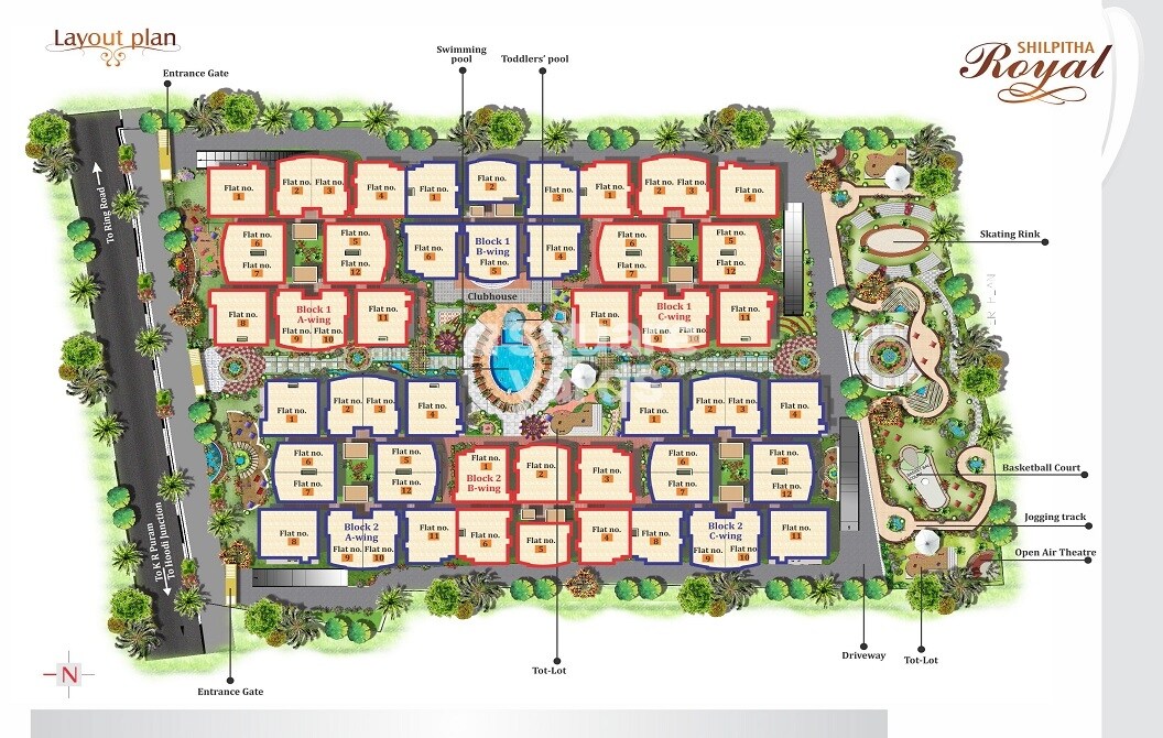 Maithri Shilphitha Royal Master Plan 1