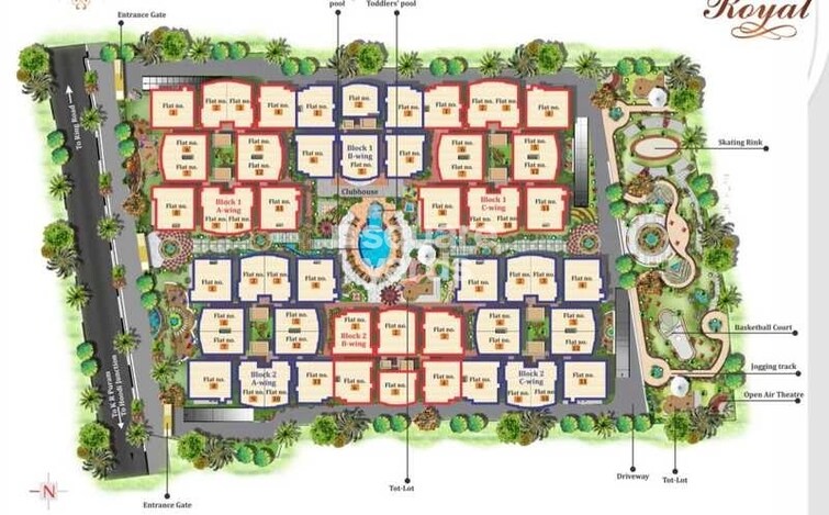 Maithri Shilpitha Royal Master Plan Image