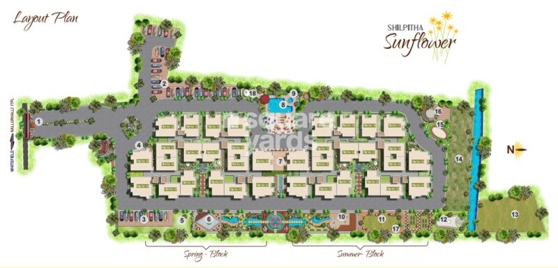 Maithri Shilpitha Sunflower Master Plan 1