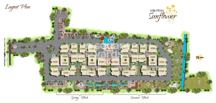Maithri Shilpitha Sunflower Master Plan Image