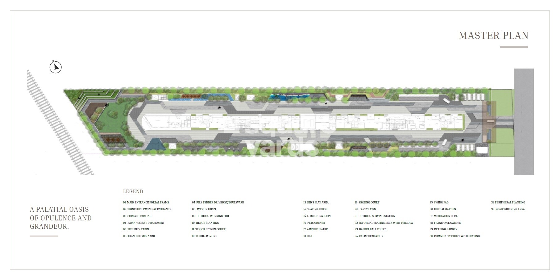 Mana-Jardin-Neo_an aerial view of a train on a train track