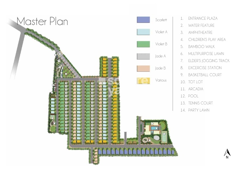 Manar Pureearth Master Plan Image