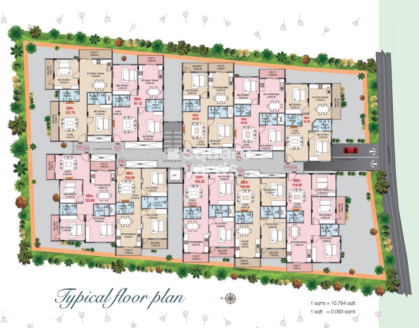 Manito Northlite Floor Plans