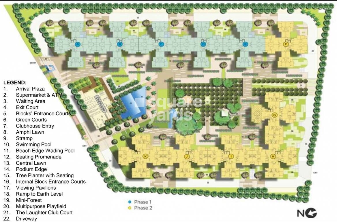 Mantri Alpyne Master Plan Image