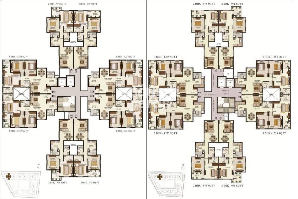 Mantri Alpyne Floor Plans
