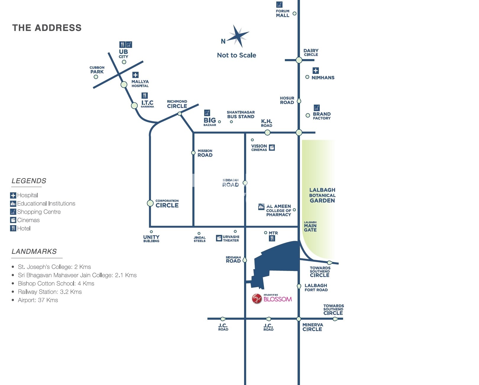 Mantri Blossom Location Image