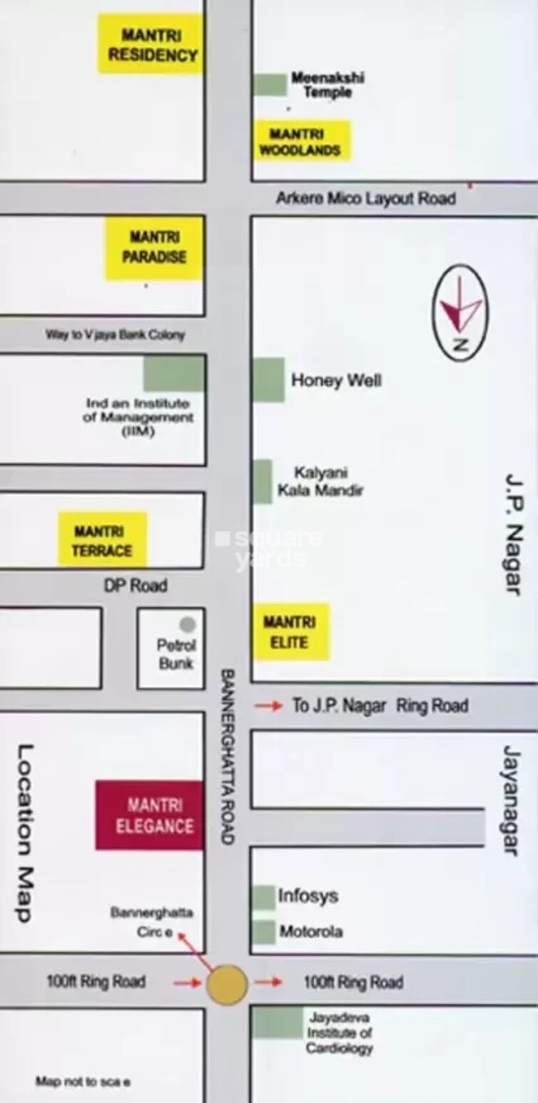 Mantri Elegance Location Image