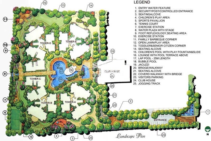 Mantri Elegance Master Plan Image