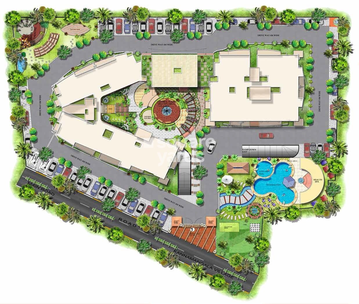 Mantri Global Heights Master Plan 1