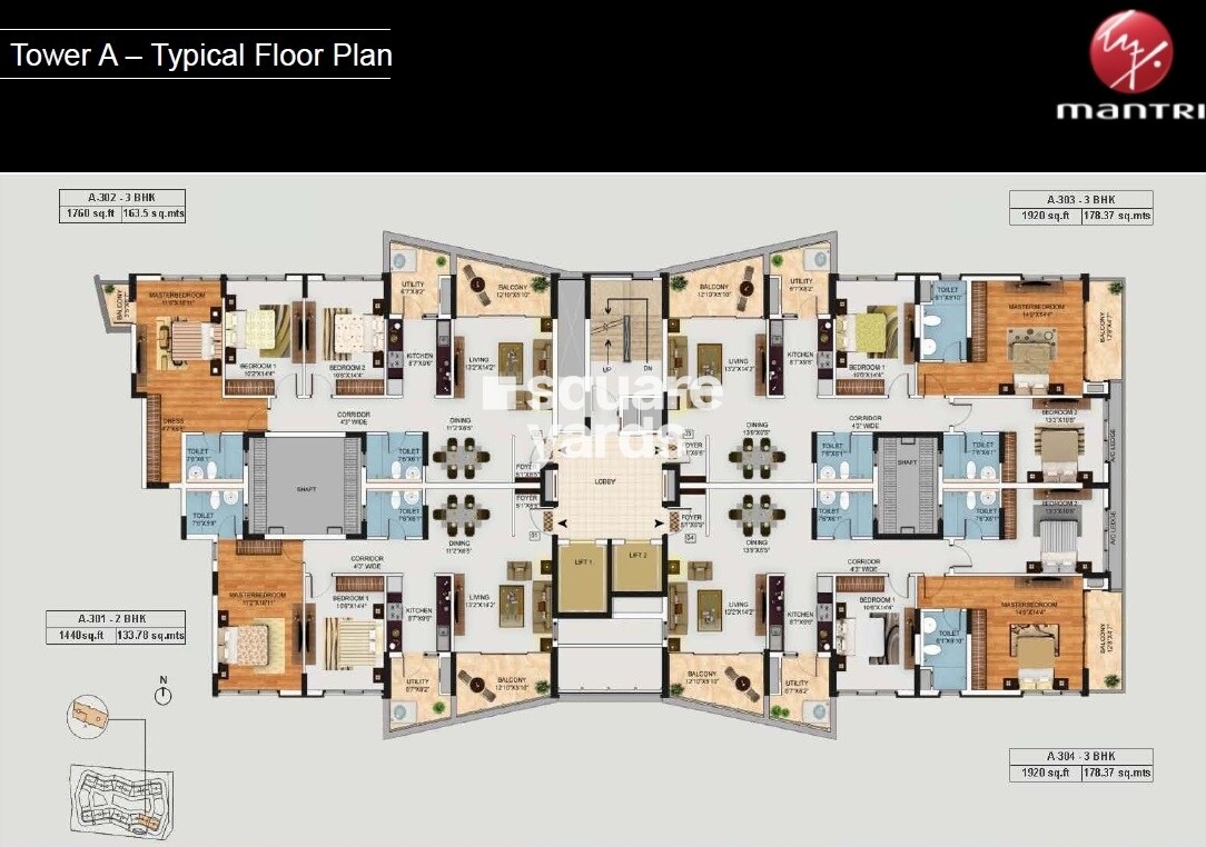 Mantri Lithos Floor Plans 1