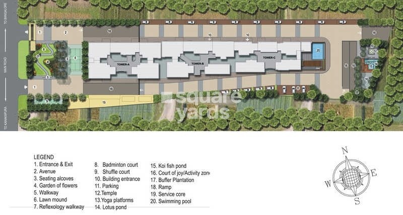 Mantri Primus Reflection Master Plan 1