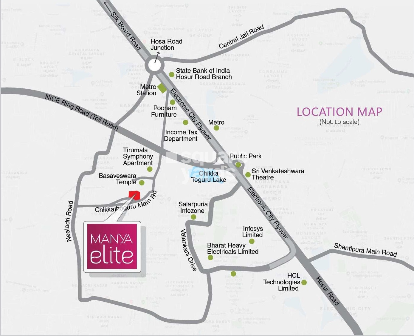 Manya Elite Location Image