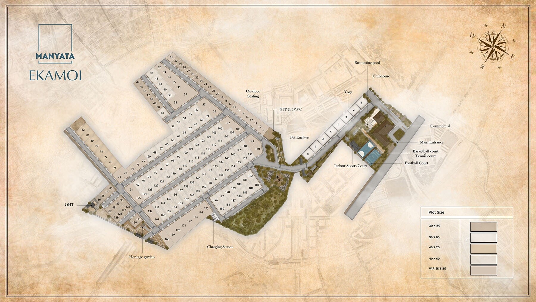 Manyata Ekamoi Master Plan 1