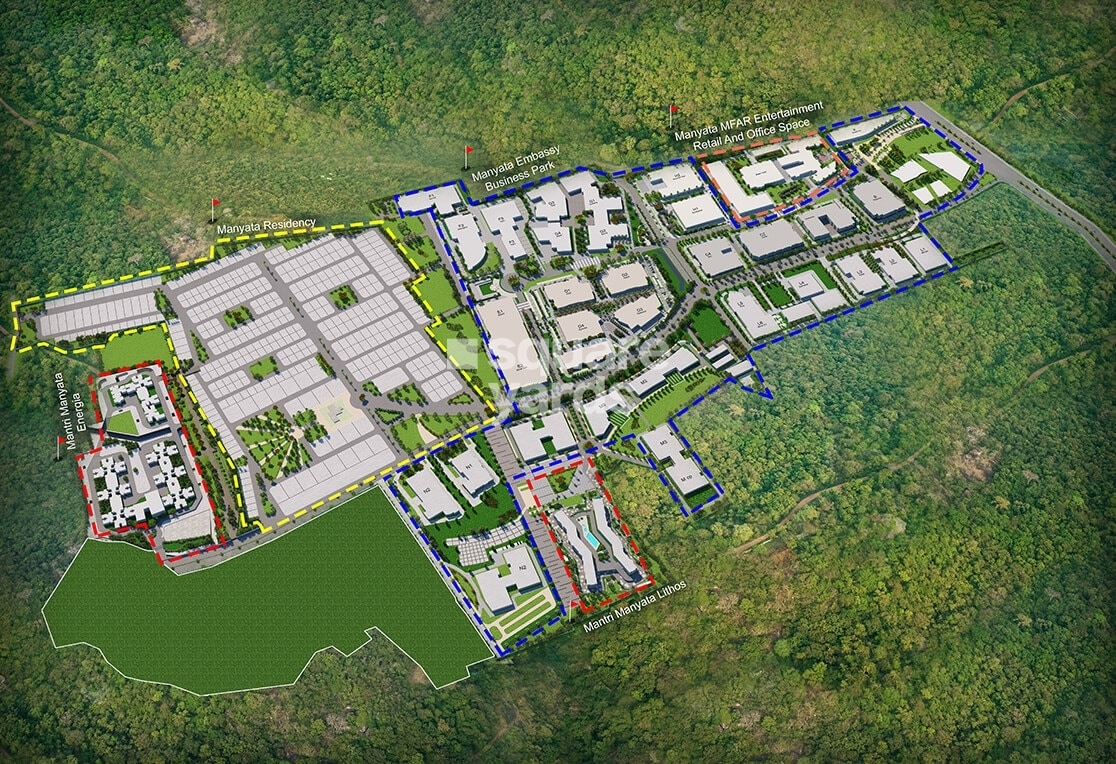 Manyata Tech Park Master Plan Image