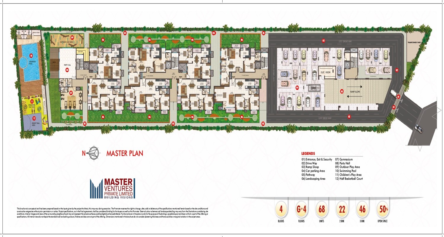 Master Royal Meenakshi Master Plan 1