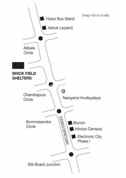 MBR Brickfield Shelters Location Image