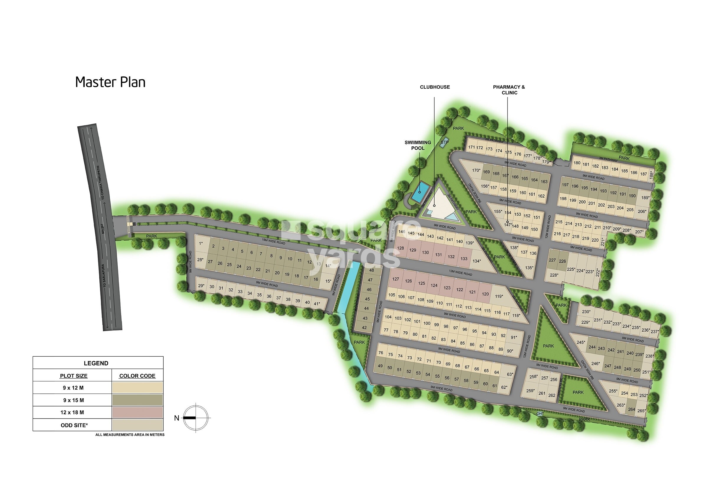 MBR Gem Park Villa Master Plan 1