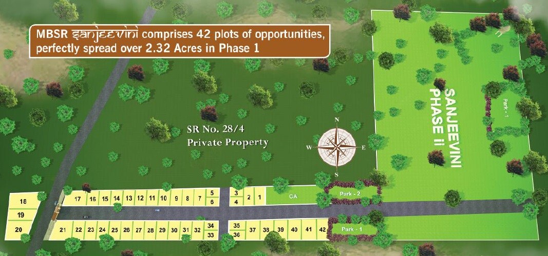 MBSR Sanjeevini Residency Master Plan 1