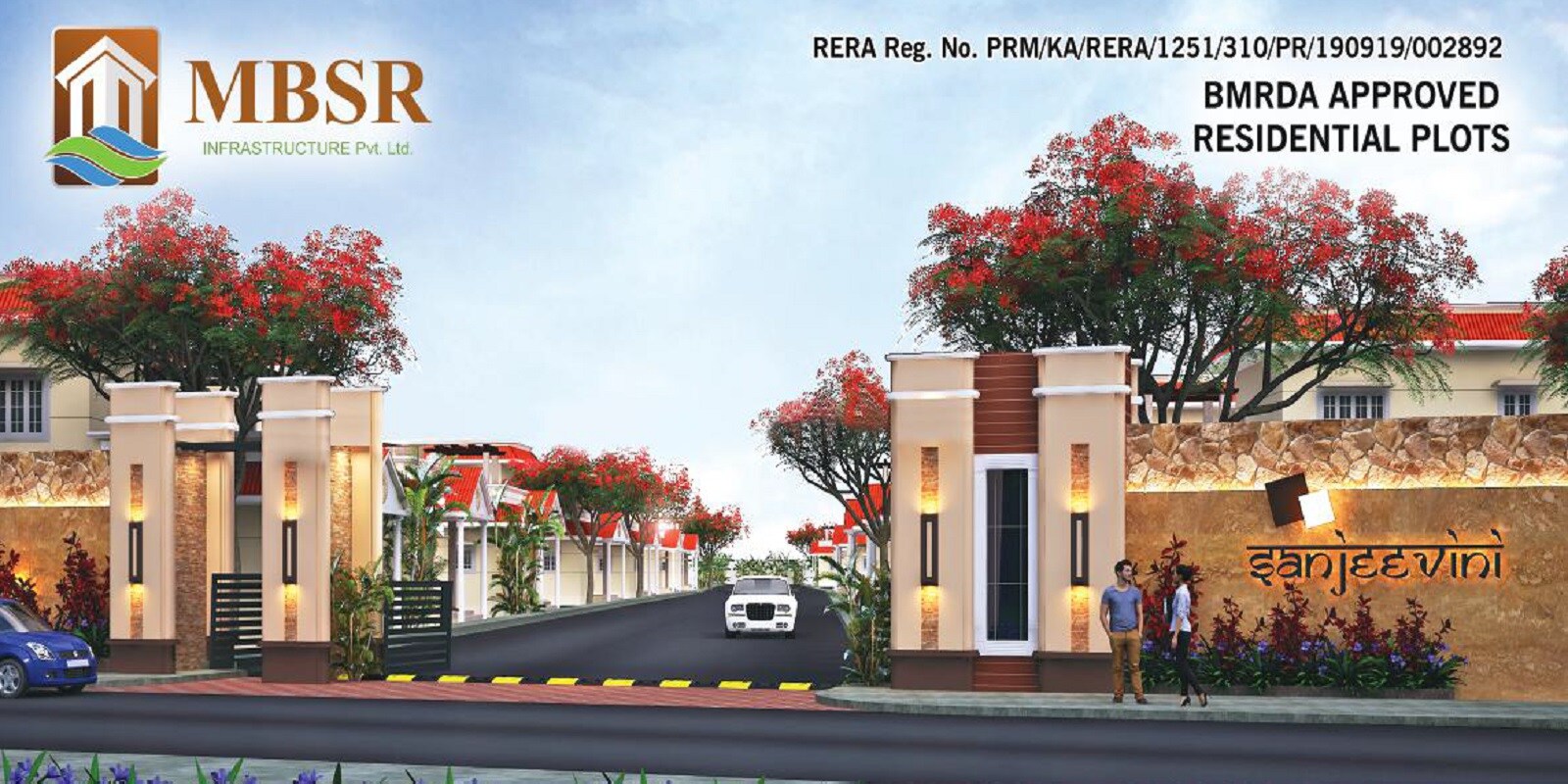 MBSR Sanjeevini Residency residential project in Sulivara