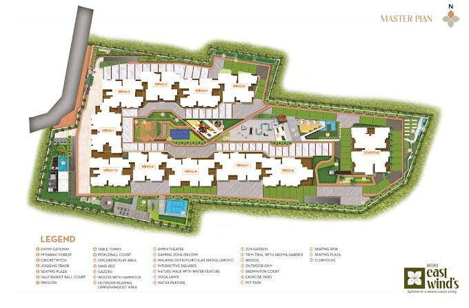 Meda East Winds Master Plan Image