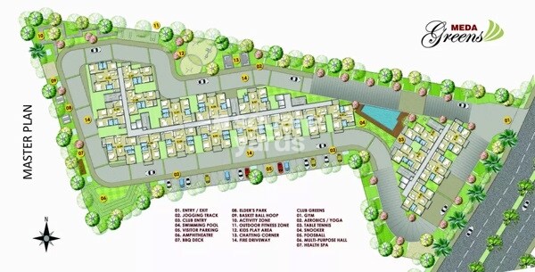 Meda Greens Master Plan Image