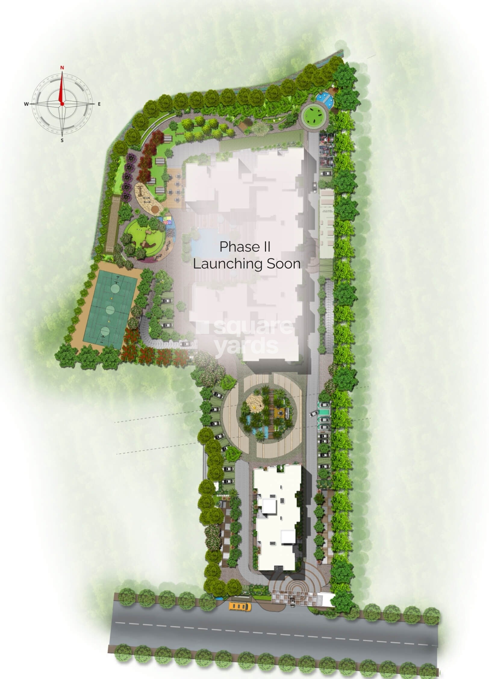 Meenakshi High Life Towers Master Plan Image