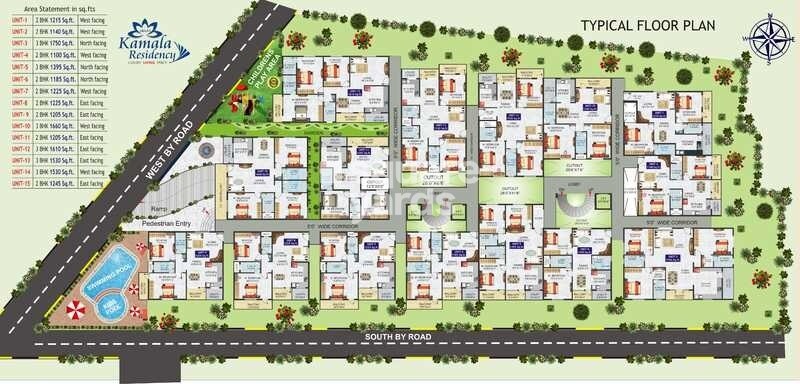 Mega Kamala Residency Master Plan 1
