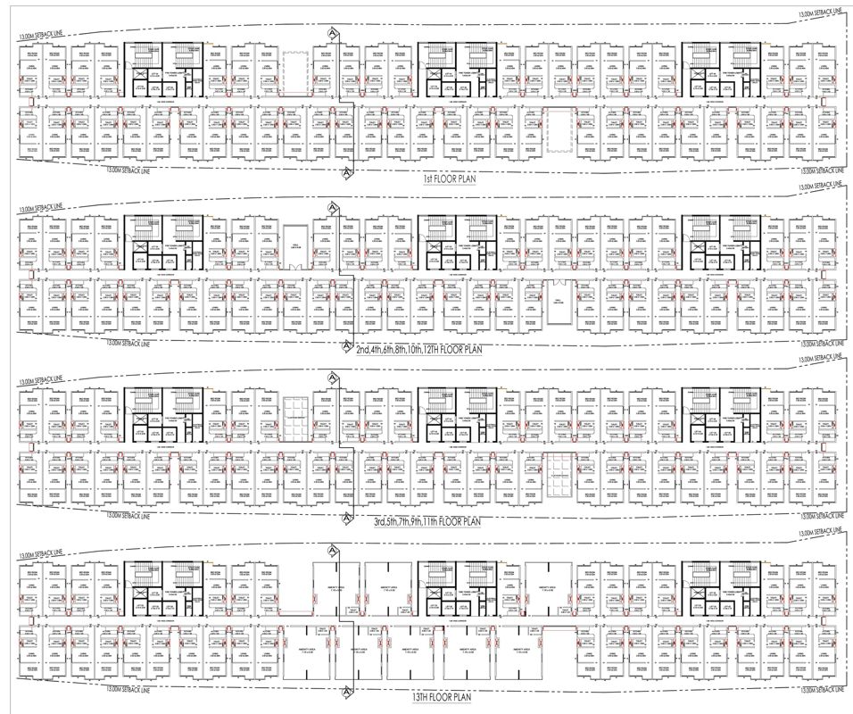 MEMCO Skyline Jutaku Floor Plans