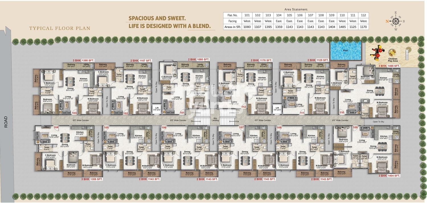 Mentsu Crescent Floor Plans